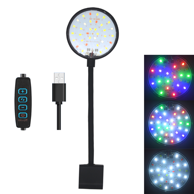 Aquarium Plant Ornament - USB Aquarium LED-lamp Aquariumlicht Decor Waterplant