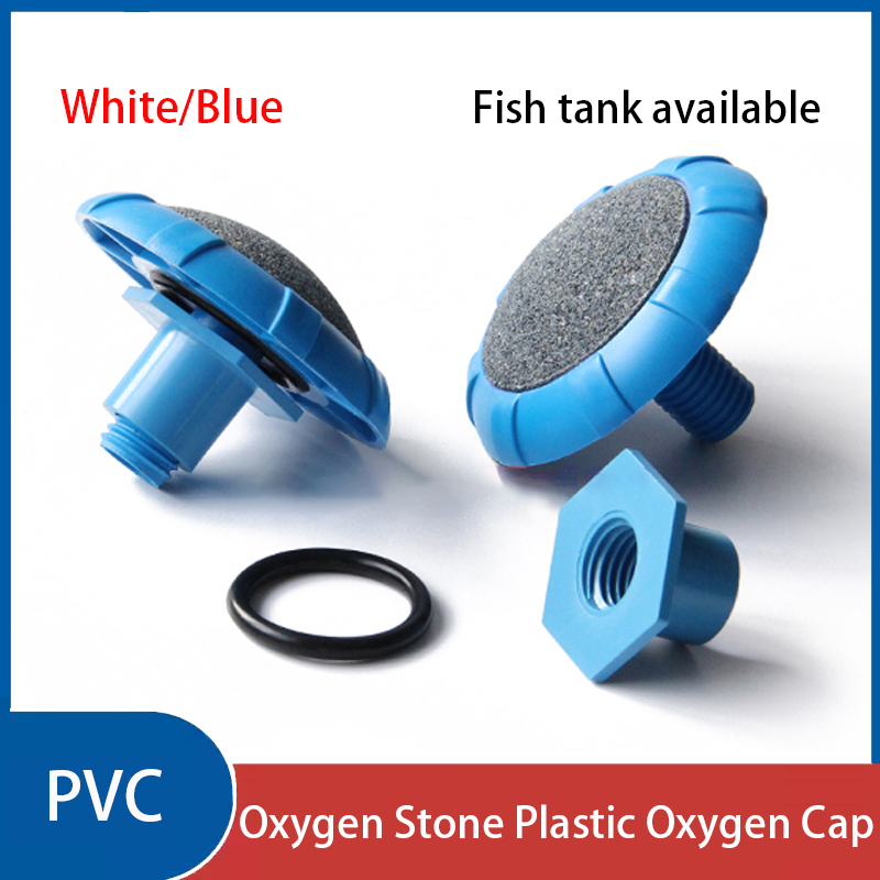 Aquarium Sand White - 1 st PVC Wit/Blauw Zuurstofverbeterende Zandkop