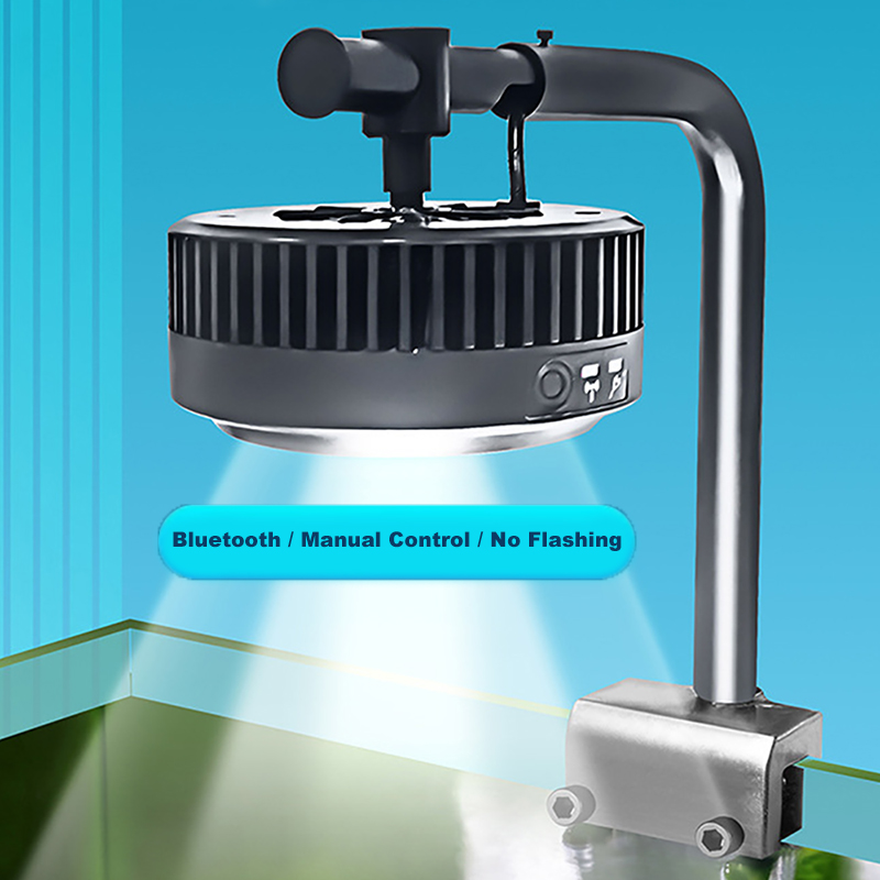 Planted Aquarium Algae Remover - Jebao Smart Bluetooth Visbaklamp LED Waterdichte