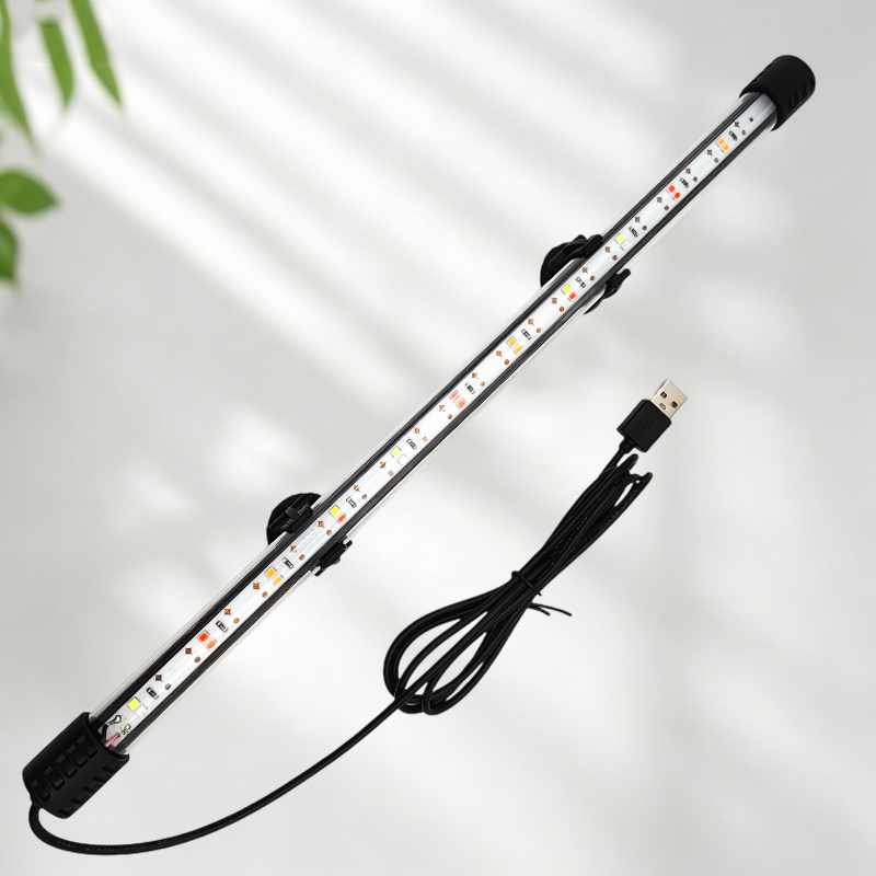 Aquarium Plant Ornament - 18-58cm USB Volledig Spectrum Aquarium LED