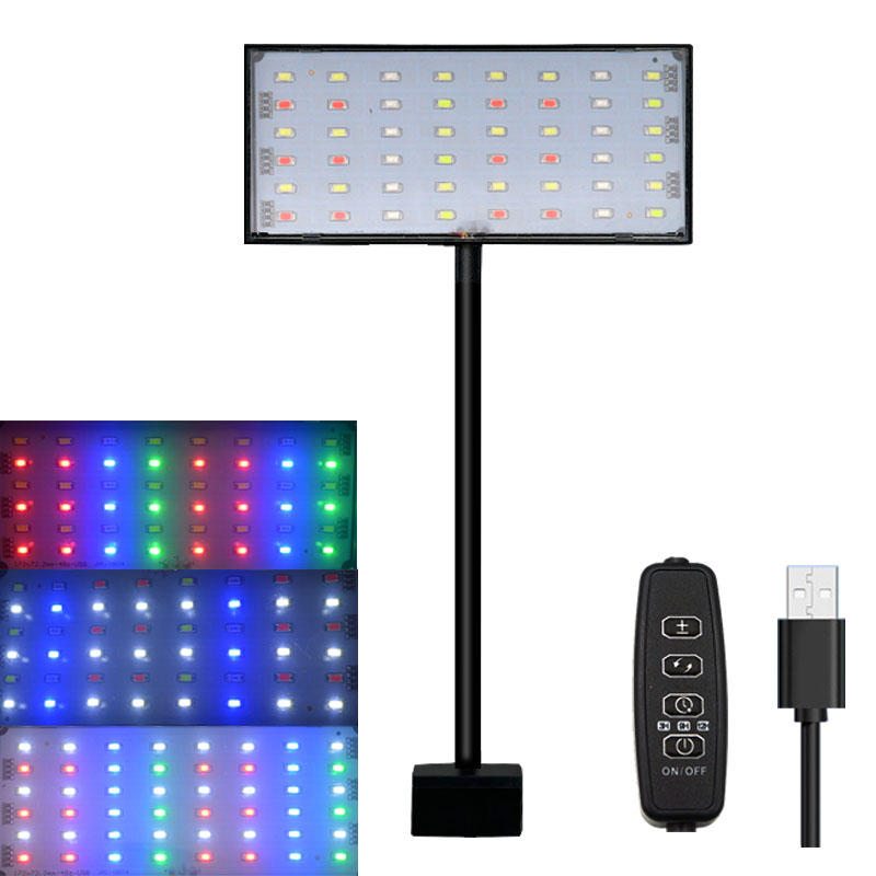 Aquarium Plant Ornament - Aquarium Visbak Volspectrum LED Verlichting Met