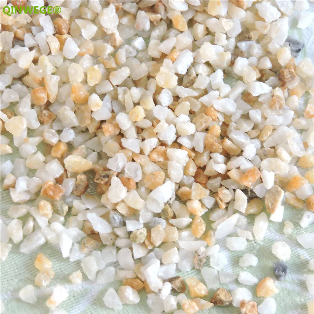Aquarium Sand White - 80g natuurlijke riviersteen voor aquarium aquariumaccessoires