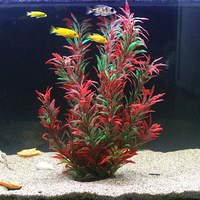 Aquarium Plant Ornament - 50CM Kunstmatige Aquarium Zeldzame Planten Aquarium