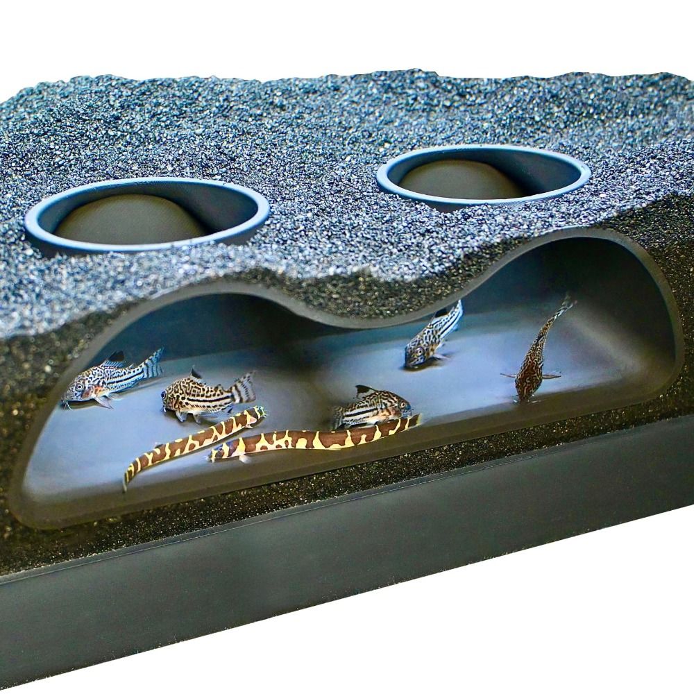 Aquarium Planet - Multifunctionele Aquarium Ondergrondse Tunnel Grot Curve