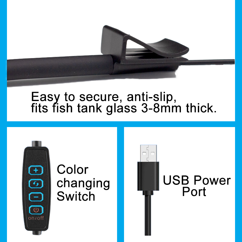 USB Aquarium LED-lamp Aquarium - Aquarium Plant Ornament recensie en prijs