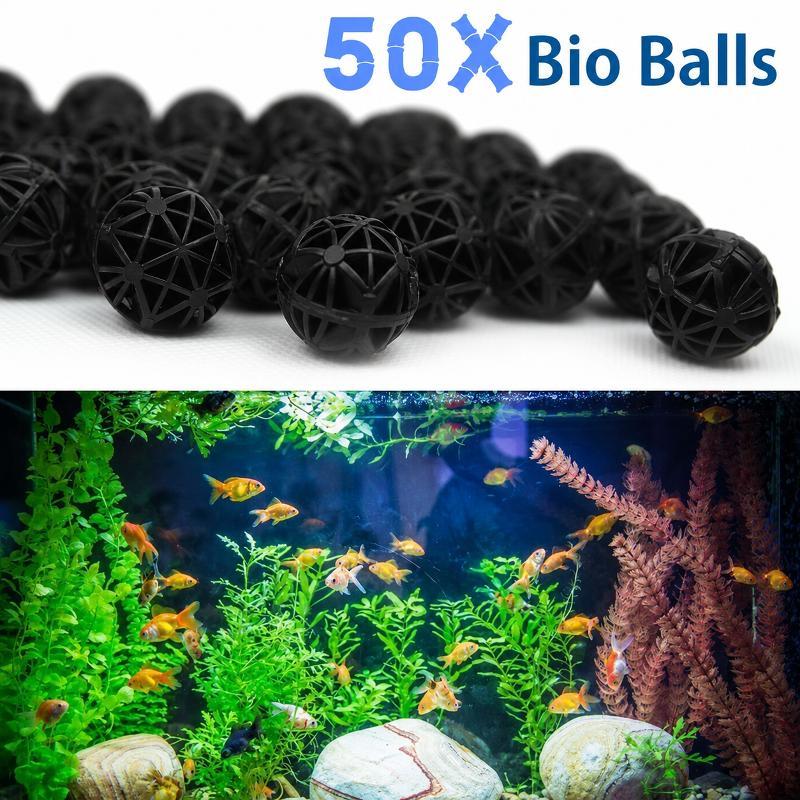 50 stuks 16mm aquarium biofilt - Aquarium Plant Delivery recensie en prijs