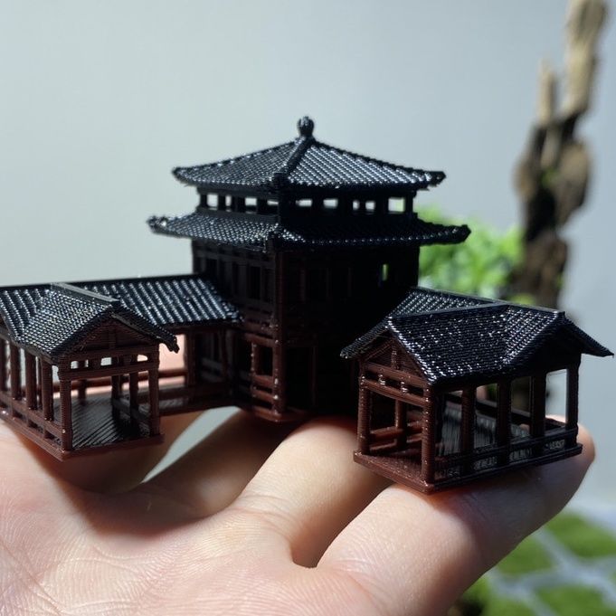 Plastics Chinese Stijl Oude Ar - Aquarium Plant Ornament recensie en prijs