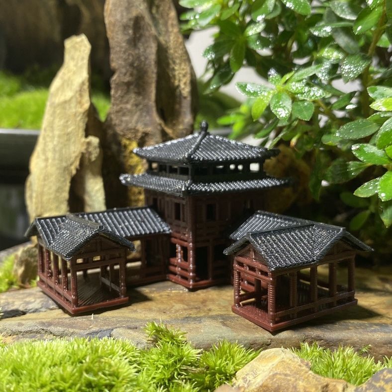 Plastics Chinese Stijl Oude Ar - Aquarium Plant Ornament recensie en prijs