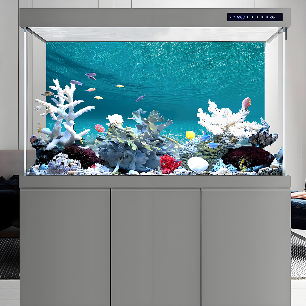Aquariumachtergrond, achtergro - Aquarium Sand White recensie en prijs