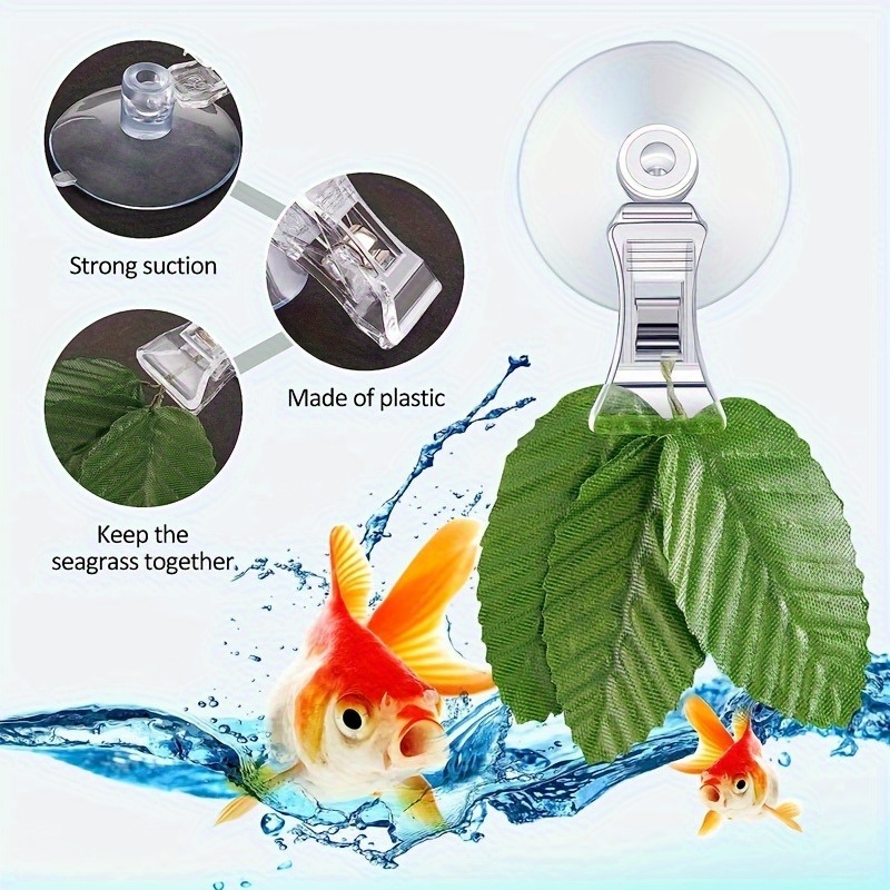8 stuks Vis Zeewier Clip Plant - Planted Aquarium Equipment recensie en prijs