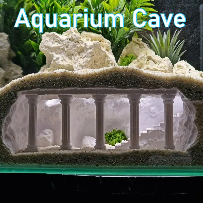3D-geprinte visaquariumhol, ku - Aquarium Planet recensie en prijs