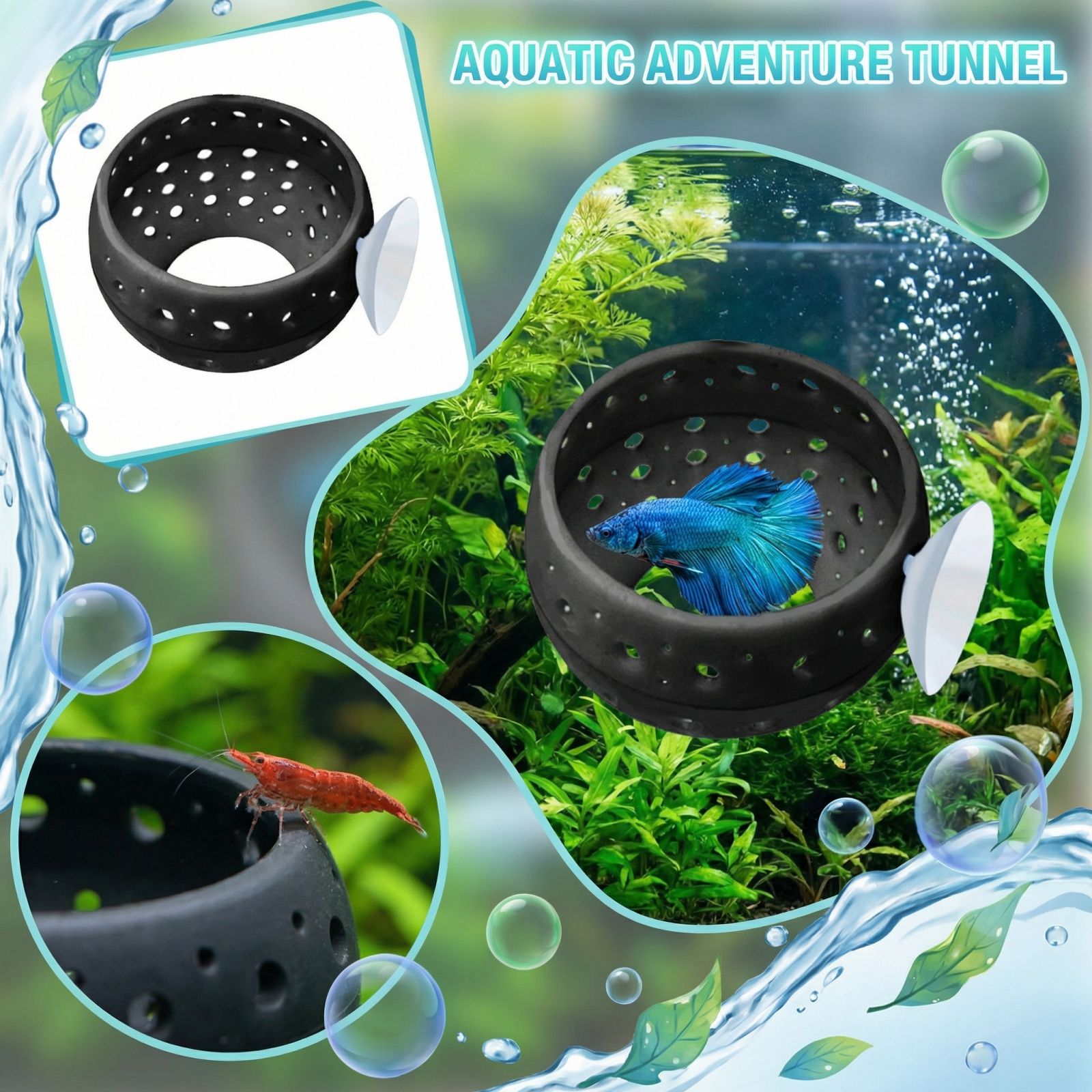 Betta Bulb Hide Tunnel Aquariu - Aquarium Plant Ornament recensie en prijs